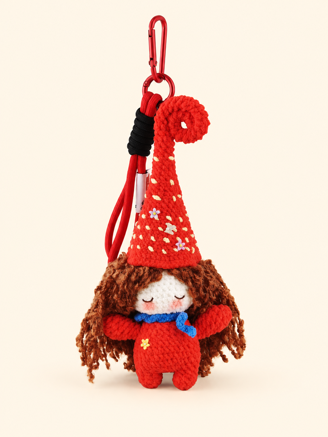 Cozy Red Pixie Elf