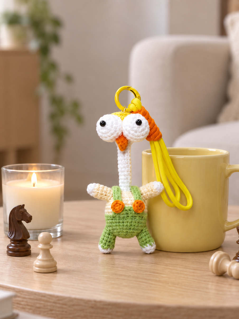 Silly Sunny Long-Neck Goose
