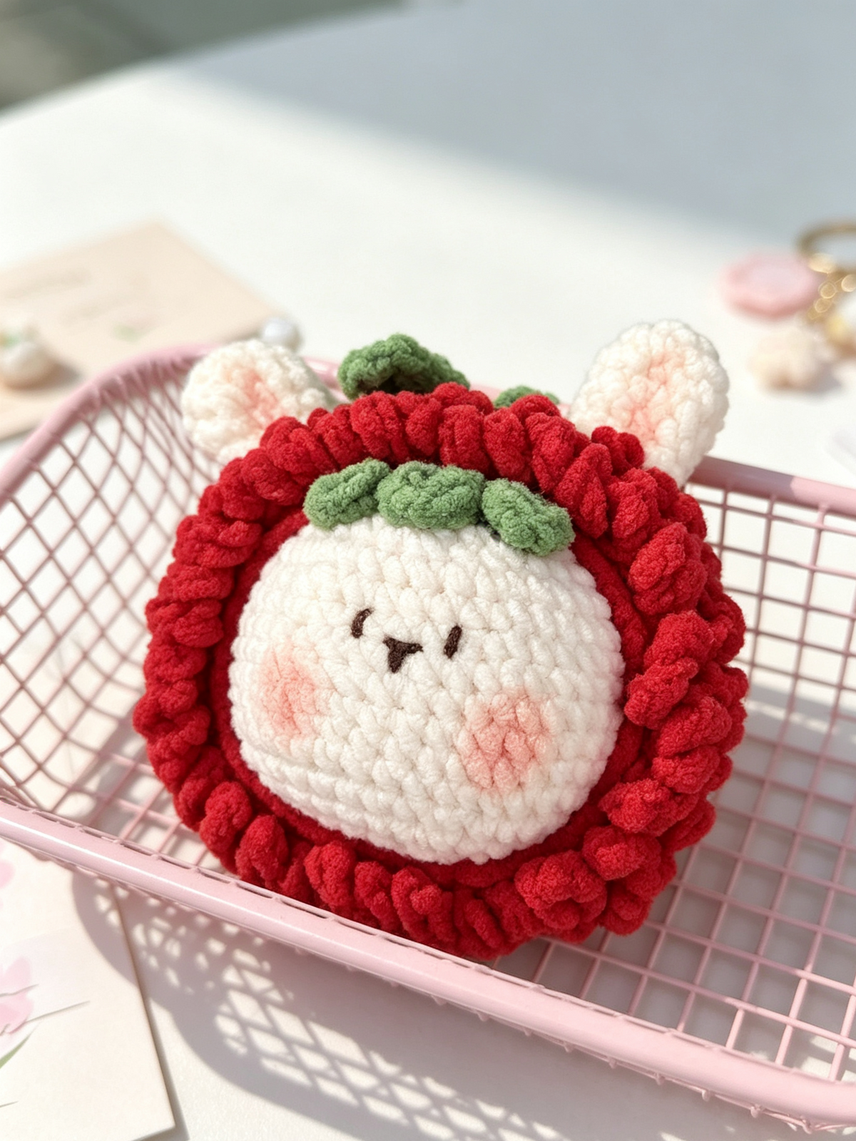 Sweet Strawberry Bunny