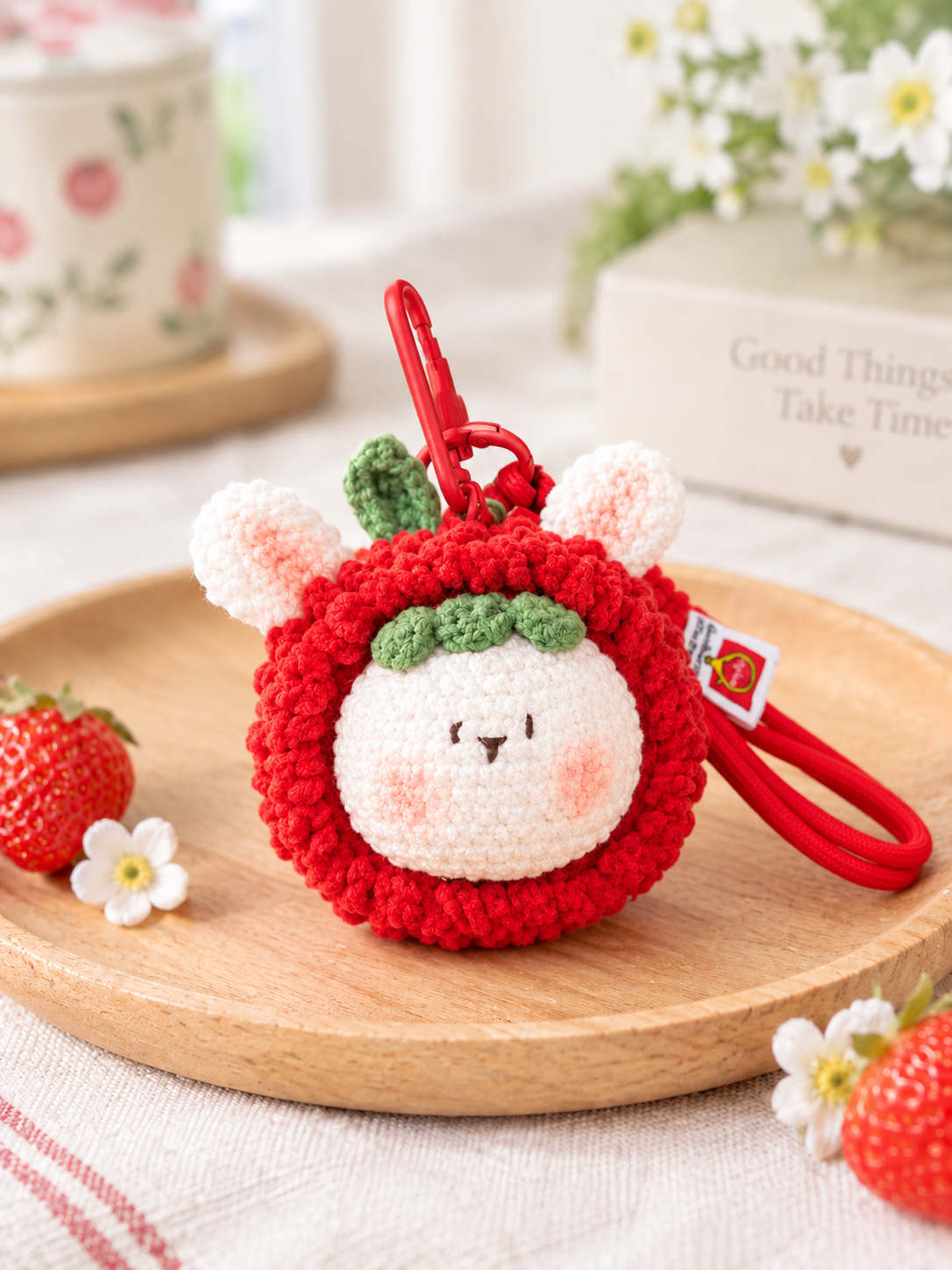 Sweet Strawberry Bunny