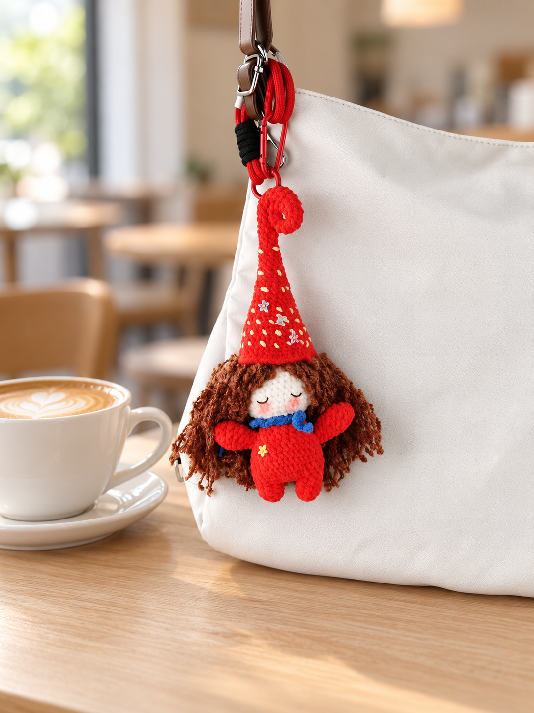 Cozy Red Pixie Elf