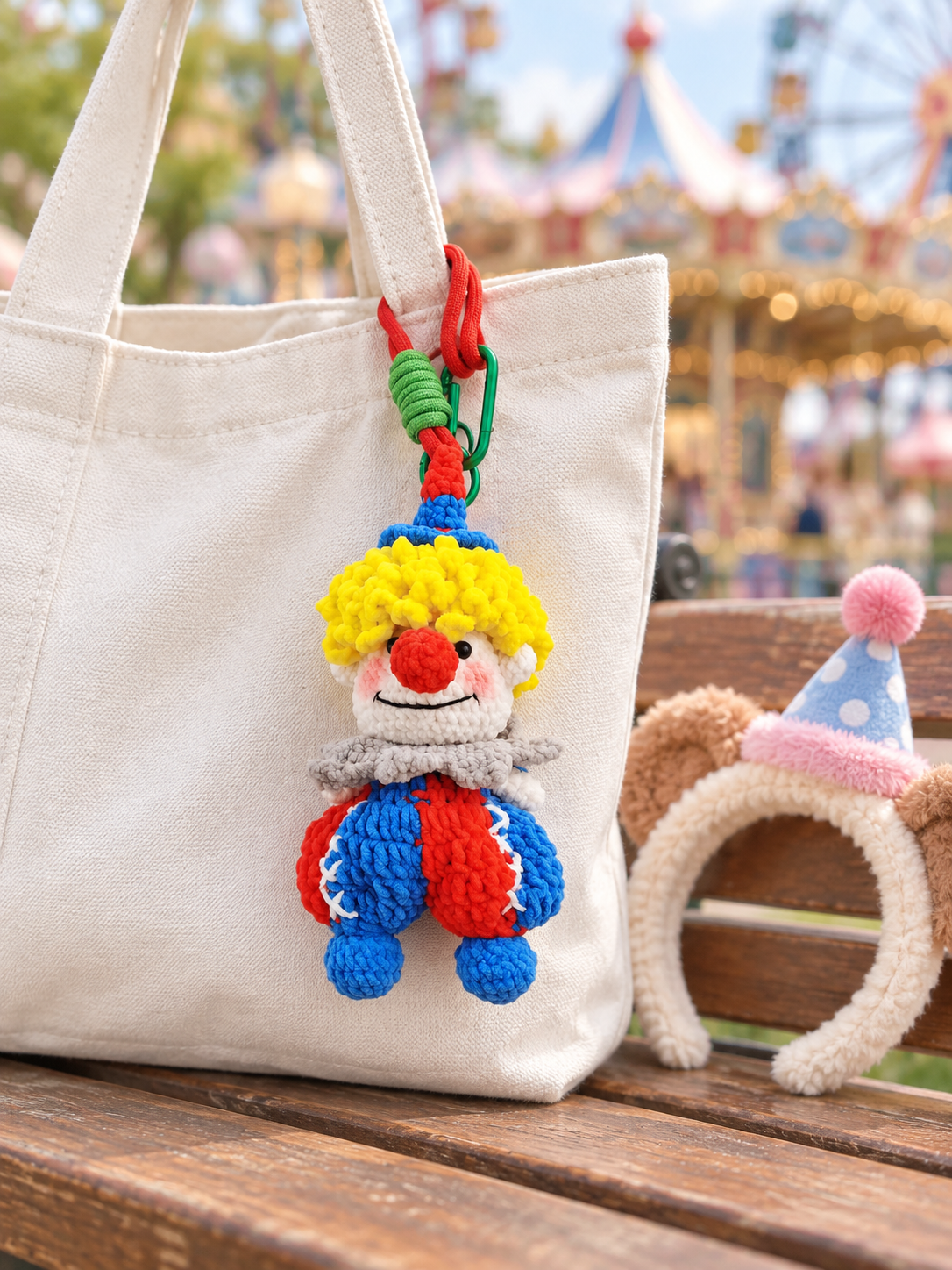 Joyful Carnival Clown