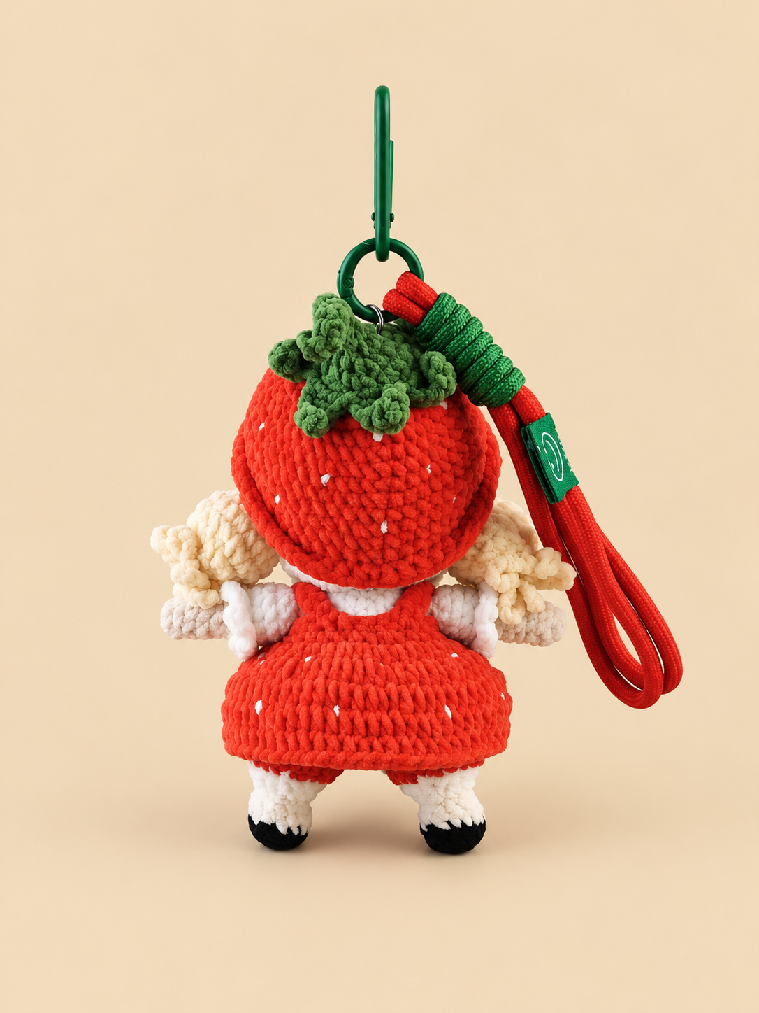 Sweet Cherry Handmade Crochet Doll