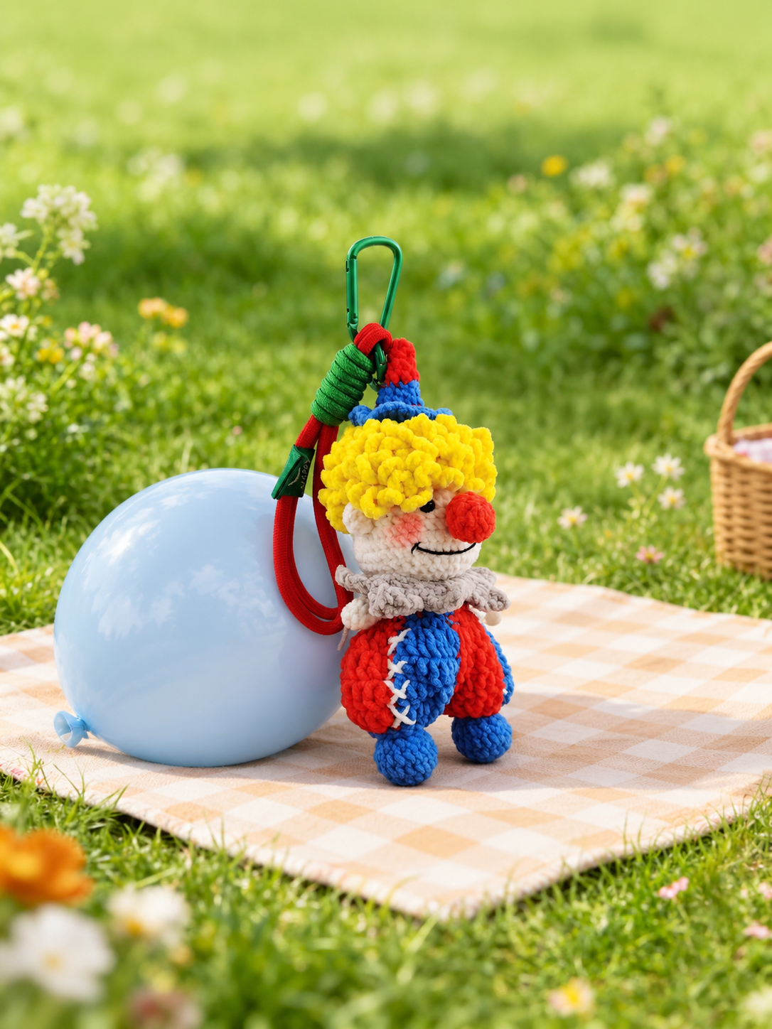 Joyful Carnival Clown