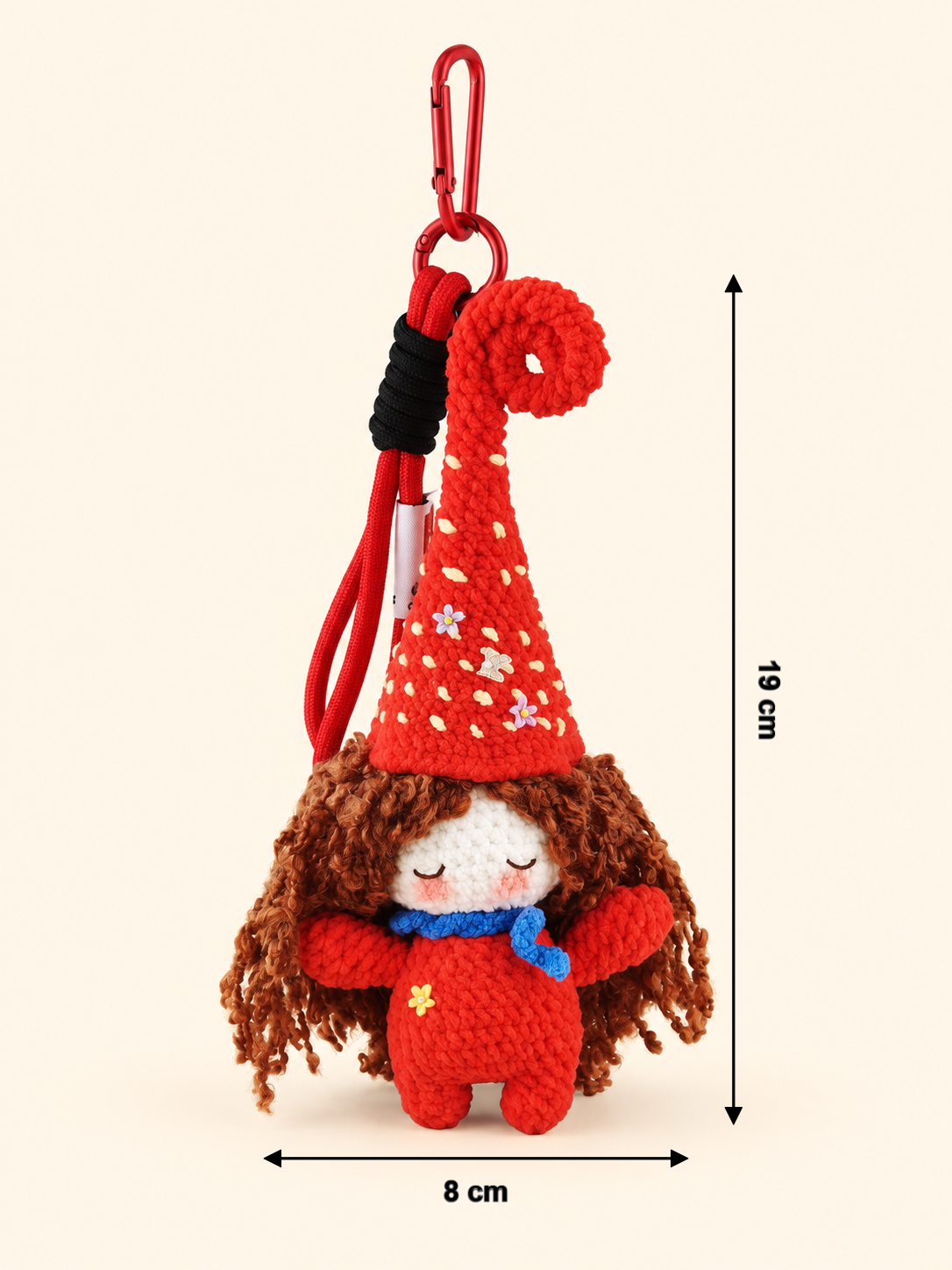 Cozy Red Pixie Elf