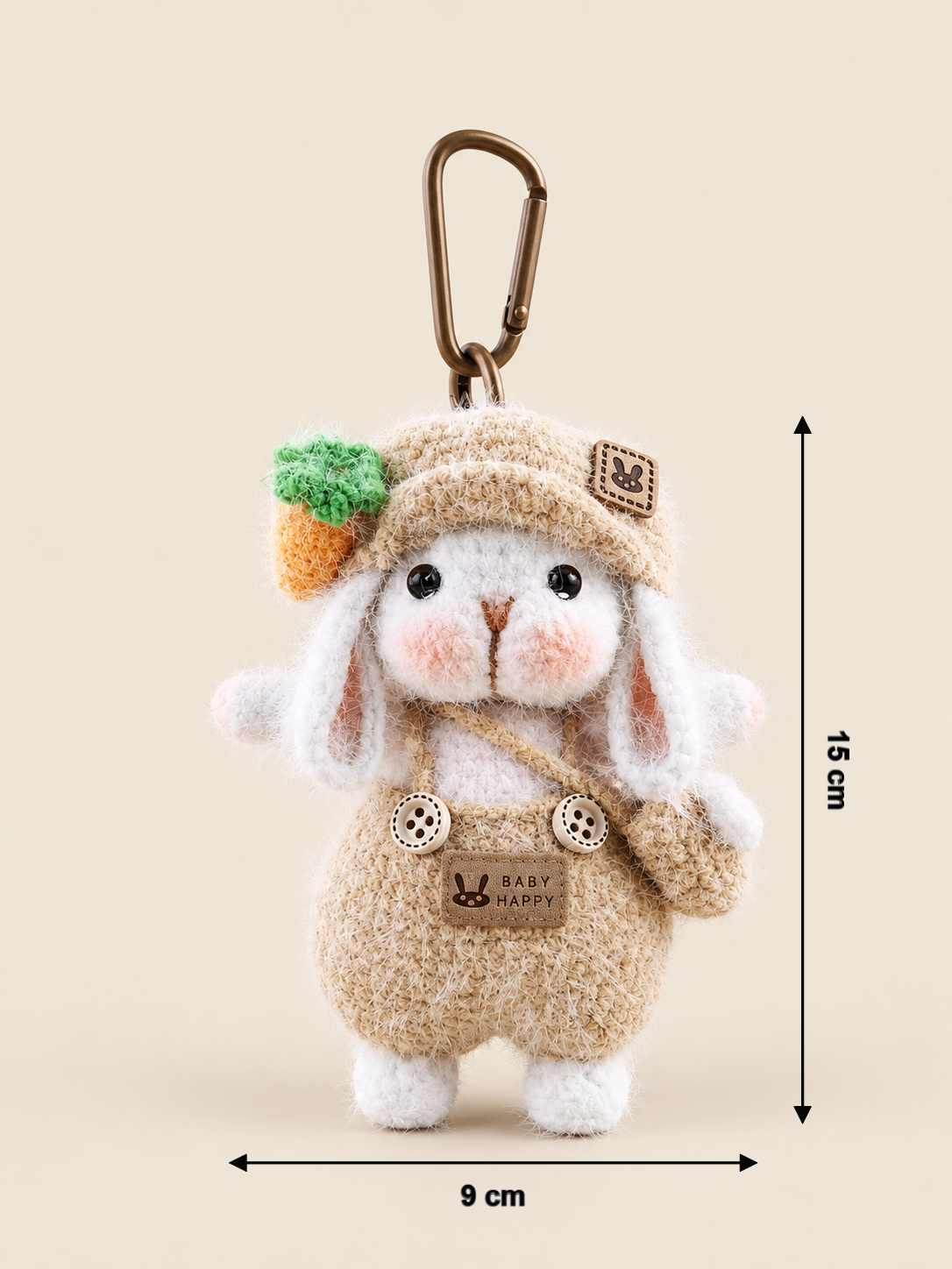 Little Carrot Farmer Bunny