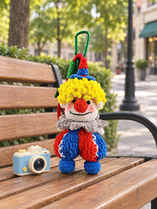 Joyful Carnival Clown