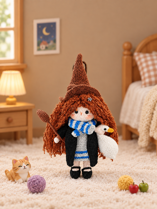 Little Witch & Pet Goose